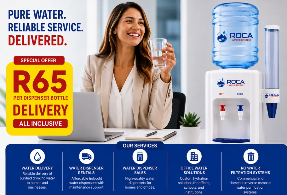 Roca Water - Pure Water, Reliable Service Delivered
